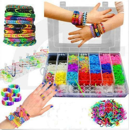 Loom bands elastiekjes, Loombands armbandjes knutselen, Kinderen en Baby's, Speelgoed | Educatief en Creatief, Knutselen, Nieuw