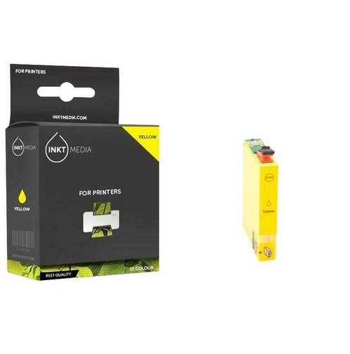 Epson T0554 inktcartridge Geel (inktmedia huismerk), Computers en Software, Printers, Verzenden