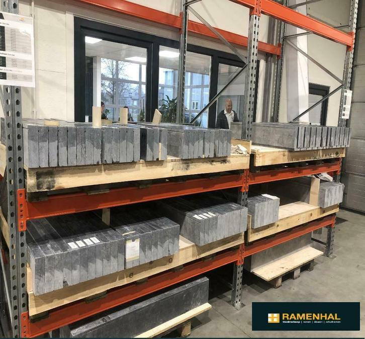 Blauwe steen Dorpels, ramen, vliegenramen, deuren RAMENHAL, Doe-het-zelf en Bouw, Glas en Ramen, Gevelraam of Ruit, Nieuw, Dubbelglas