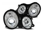 Angel Eyes koplampen Chrome geschikt voor Mercedes W208 CLK, Auto-onderdelen, Nieuw, Mercedes-Benz, Verzenden