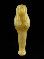Oud-Egyptisch Albast Ushabti - 8.4 cm