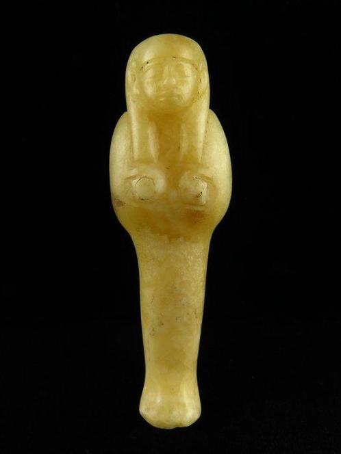 Oud-Egyptisch Albast Ushabti - 8.4 cm, Antiek en Kunst, Antiek | Overige Antiek