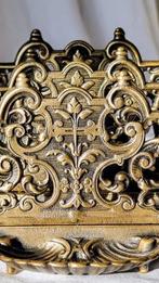 Standaard - Messing - Brievenhouder van messing, Antiek en Kunst