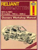 1973-1983 RELIANT ROBIN | KITTEN VRAAGBAAK ENGELS, Autos : Divers, Modes d'emploi & Notices d'utilisation
