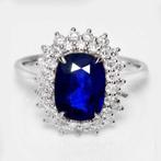 Zonder Minimumprijs - Ring - 18 karaat Witgoud, IGI 2.47ct, Nieuw