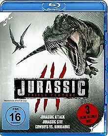 Jurassic Triple Feature [Blu-ray]  DVD, CD & DVD, Blu-ray, Envoi