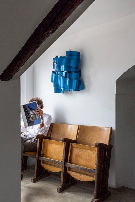 Andrea Olivazzo - Wandkandelaar - Aluminium, Antiquités & Art, Antiquités | Éclairage