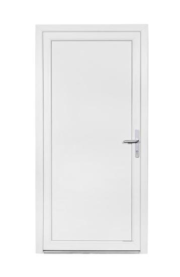 PVC Deur vol paneel Basic 98 x h200 Binnen en buitendraaiend, Ophalen of Verzenden, Buitendeur