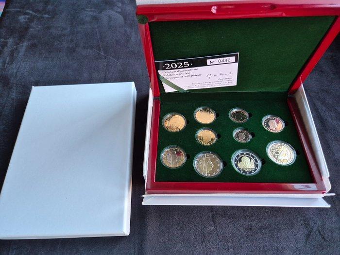 Luxembourg. Proof Set 2025 (incl. 2 euro Grand Duke Henri, Timbres & Monnaies, Monnaies | Europe | Monnaies euro