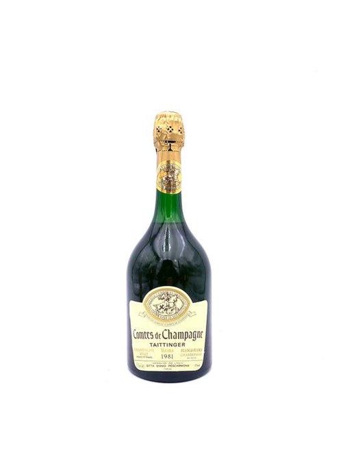 1981 Taittinger, Comtes de Champagne - Champagne Blanc de, Verzamelen, Wijnen