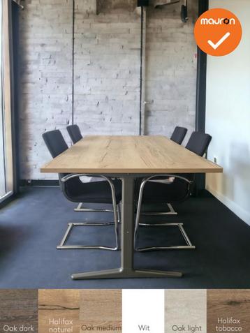 Vergadertafel - Ahrend - 200x100 - Rechthoekig - Nieuw blad, Vergader- of Presentatieruimte, Ophalen of Verzenden, Gebruikt, Tafel
