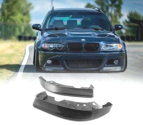 SPLITTER PARE CHOCS FRONTAL BMW M3 E46 CARBONE, Auto-onderdelen, Carrosserie, Verzenden