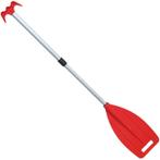 Telescopische en Deelbare Peddel met Bootshaak 81-107cm, Ophalen of Verzenden