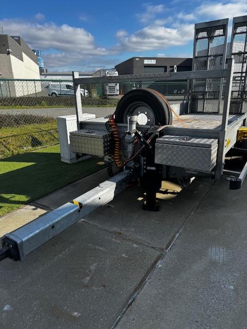 Aanhangwagen - wipkar Humbaur (Machinelader), Auto diversen, Aanhangers en Bagagewagens, Zo goed als nieuw