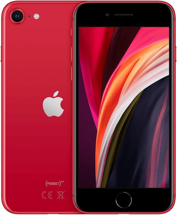 nieuwstaat Apple iPhone SE (model 2020) 64GB red 4.7 + 12, Telecommunicatie, Mobiele telefoons | Apple iPhone, Zo goed als nieuw