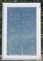 Pvc raam chassis met aluminium afwerking 96 x 145, Doe-het-zelf en Bouw, 75 tot 150 cm, Kunststof, Raamkozijn, Nieuw