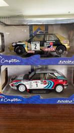 Solido 1:18 - Voiture miniature  (2) - Ser 2 Lancia Delta HF, Nieuw