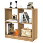 Tweedekans | Coast Boekenkast 73 x 33 x 75 cm – Naturel –, Huis en Inrichting, Kasten | Boekenkasten, Ophalen of Verzenden, Nieuw