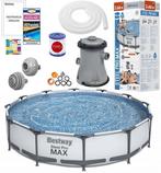 Bestway Zwembad 366x76cm | Retour Deal | Familieplezier!..., Verzenden, Minder dan 80 cm, Rond, Opzetzwembad