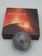Niue. 2 Dollars 2014 Volcano Erta Ale - Antique Finish -