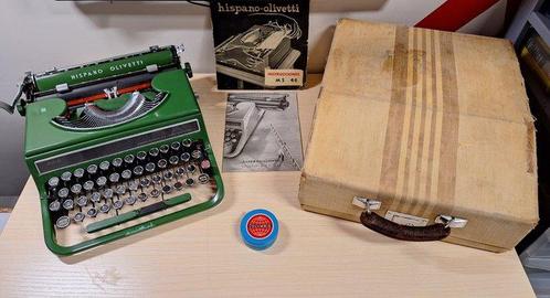 Hispano Olivetti Studio 46 - Machine à écrire - 1970-1980, Antiek en Kunst, Kunst | Designobjecten