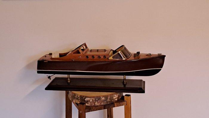1:12 - Modelboot - Riva-stijl houten speedboot model, Hobby en Vrije tijd, Modelauto's | 1:5 tot 1:12