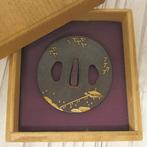 Japans vintage Tsuba-goud - Japan - onbekend, Antiquités & Art, Antiquités | Autres Antiquités