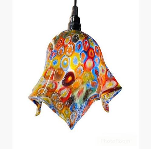 Filippo Maso - Plafondlamp - Murano-glas, millefiori-murrine, Antiek en Kunst, Antiek | Verlichting