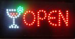OPEN lamp LED verlichting reclame bord lichtbak #B3, Verzenden, Nieuw