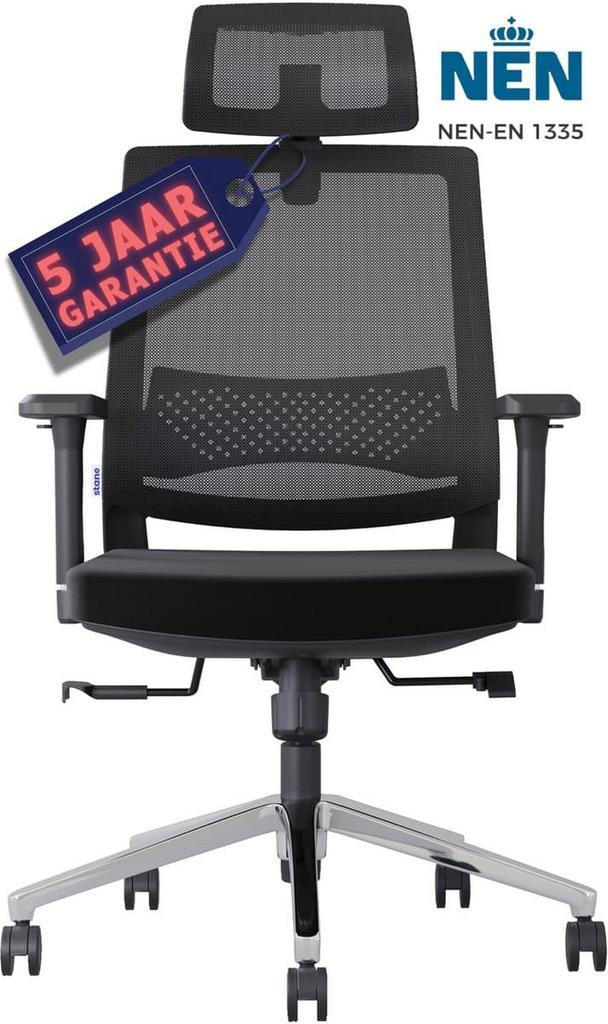 Stane® Ergonomische Bureaustoel met hoofdsteun Office Gaming, Huis en Inrichting, Bureaustoelen, Bureaustoel, Nieuw, Ergonomisch