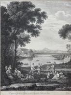 Lorrain Claude (1600/ 1682) & Vivares François (1709/ 1780), Antiek en Kunst