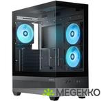 Chieftec GT-01B-OP Vista Midi Tower Zwart, Computers en Software, Verzenden, Nieuw