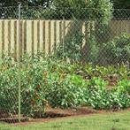 vidaXL Kettinglinkheining Gegalvaniseerd 2 x 20 m Glas, Verzenden, Nieuw