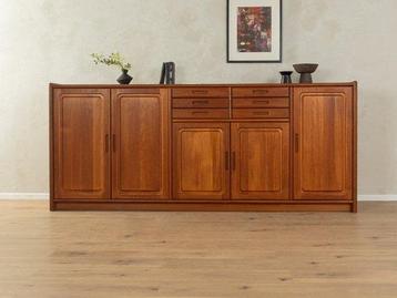 Hoog dressoir - Teak - Klassiek dressoir uit de jaren 80