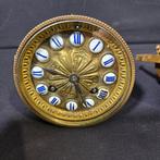 Pendule - Antiek Messing, Glas, IJzer - 1850-1900 - 4x, Antiek en Kunst, Antiek | Klokken