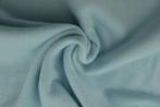 10 meter fleece stof - Baby blauw - 100% polyester, 120 cm of meer, Polyester, Verzenden, Blauw