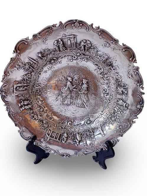 Storck & Sinsheimer, Hanau (1874-1926) - Tafelmiddenstuk -, Antiek en Kunst, Antiek | Zilver en Goud