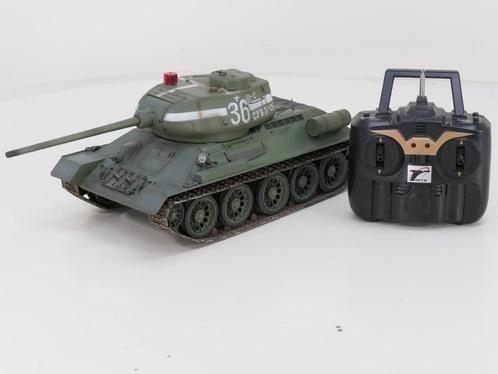 Schaal 1:16 Heng Long T34 / 85 tank SOUND, IR #6676, Hobby en Vrije tijd, Modelbouw | Auto's en Voertuigen, Gebruikt, Ophalen of Verzenden