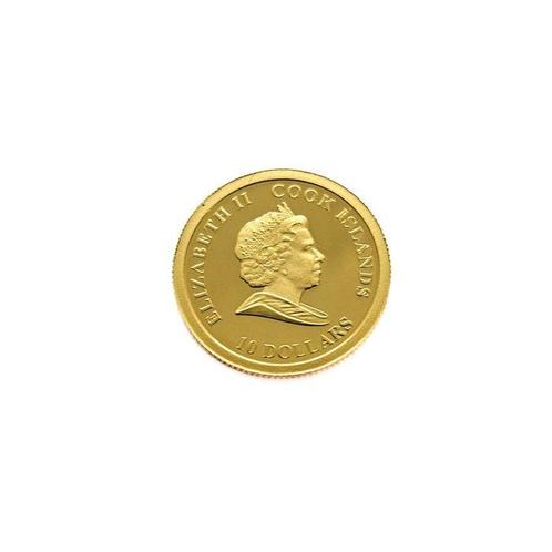 Cookeilanden. 10 Dollars 2008 Polar Bear, Postzegels en Munten, Edelmetalen en Baren