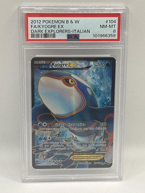 Pokémon - 1 Graded card - Fa kyogre ex / dark explorers -, Hobby en Vrije tijd, Verzamelkaartspellen | Pokémon