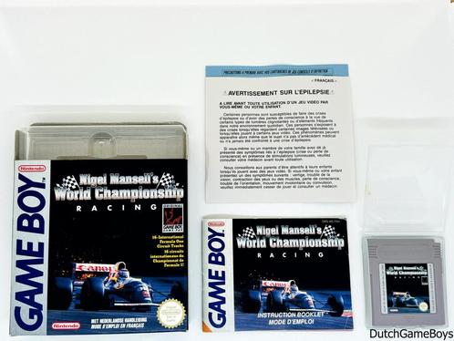Gameboy Classic - Nigel Mansells World Championship Racing, Consoles de jeu & Jeux vidéo, Jeux | Nintendo Game Boy, Envoi