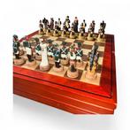 Schaakspel - Napoléon 1er vs Lord Nelson - Hout, Antiek en Kunst