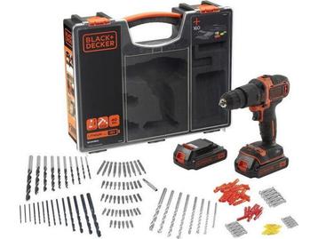 BLACK+DECKER BDCHD18BOA-QW Schroef- en klopboormachine - 18V beschikbaar voor biedingen