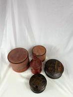 5 dozen - lakwerk en hout - Burma - Azie (Zonder