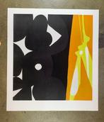 Ernst Wilhelm Nay - Black yellow - Collotype 60/70ies - 89 x