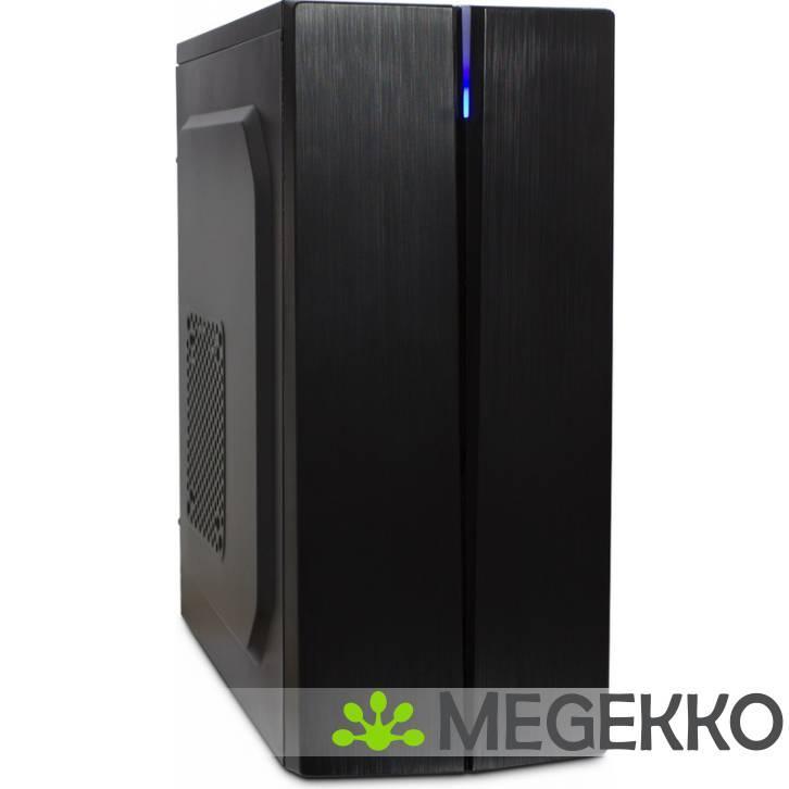 Inter-Tech B-48 computerbehuizing Midi-Toren Zwart, Computers en Software, Computerbehuizingen, Nieuw, Verzenden