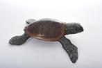 Sculpture, Turtle crawling - 22 cm - Bronze patiné