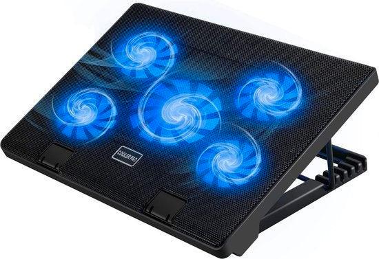 2dekans | Strex Laptop Cooler - 12 - 17 Inch - Verstelbaar, Informatique & Logiciels, Supports d'ordinateur portable, Enlèvement ou Envoi
