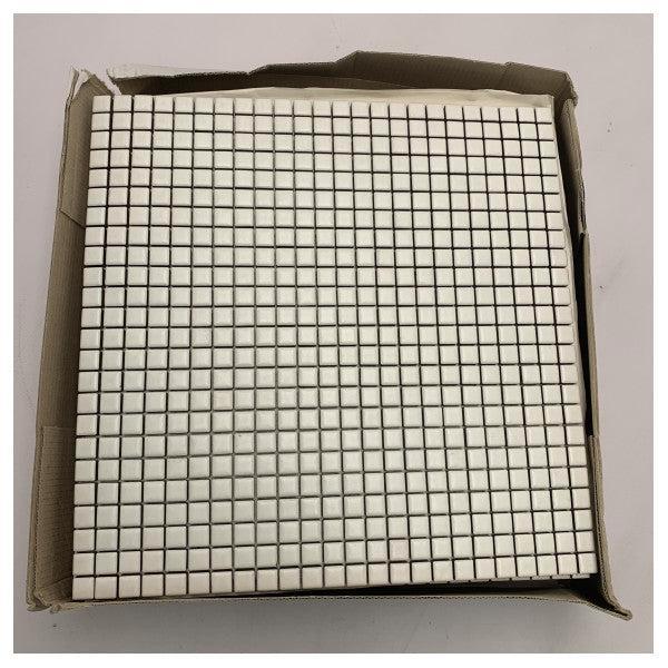 Bieden: Appiani COCOA mosaic tile square design 1.2 x 1.2 cm, Watersport en Boten, Bootonderdelen, Ophalen of Verzenden