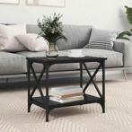 vidaXL Bijzettafel Zwart eiken, Huis en Inrichting, Verzenden, Nieuw